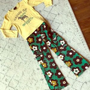 Mini Boden horse flower set 9/10